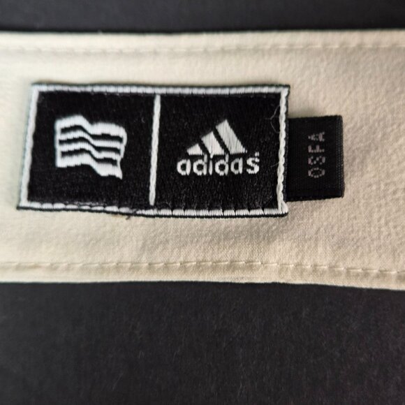 Adidas ClimaCool White & Beige Sports Visor Cap Side Stretch Straps EUC - Picture 7 of 9